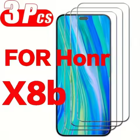 3Pcs Full Cover Screen Protector Tempered Glass for Huawei Honor X8b X9C X9B X8A X7A X6A Glass
