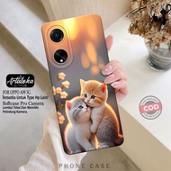HP Softcase Oppo A98 5G Fashion Case Cat Case Oppo A98 5G Silicone TPU Pro Camera Casing Oppo A98 5G