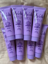 日本北海道馬油 q10洗顏 洗面乳 120g facial cleansing foam