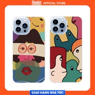 Case for iPhone 17 Air/17 Pro Max/14 Pro Max/15 Pro Max/16 Pro Max...Magnetic Red Lips with Red Hair