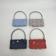 Issey miyake May 2022 Diamond Bag 2 * 4 Geometric Folding Bag Mini Underarm Contrast Color Handbag Female Clutch Bag