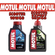 🔥💯%ORIGINAL❗️ MotuL 4T Scooter Expert 10W40 Motorcycle Engine Oil Minyak Hitam 1L