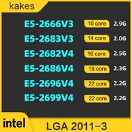Intel Xeon E5-2666V3 2683V3 2682V4 2686V4 2696V4 2699V 4 CPU