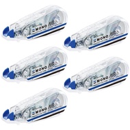 Tombow Pencil Correction Tape 6mm MONO Air (Light Touch, High Adhesion Tape) Disposable Type 10m 5-P