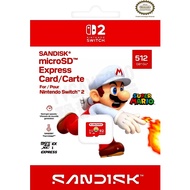 Nintendo SWITCH2 NS2 SANDISK EXPRESS TF 512G 512GB MICROSD Memory Card Taichung