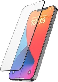 Hama D3O Mobile Phone Protective Glass for iPhone 12/12 Pro (Screen Protector Shatterproof, Anti-Fin