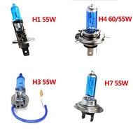 SG SELLER 1PC yellowish colour Halogen Bulb H1 H3 H4 H7 H8 H9 H11 9005 HB3 9006 HB4 55W 5000K Car He
