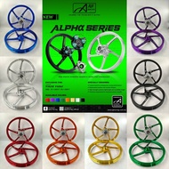 (1.40/1.40)(CUSTOM)(ALPHA-R)(AJI RACING) SPORTRIM SPORT RIM Y15ZR / Y16ZR -1.40/1.40 Y15 Y16 5 BATAN