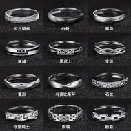 cicin cincin lelaki cicin lelaki Combination Stacking Ring Men's Single Ring Trendy Unique Open Ring