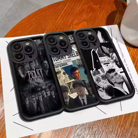 Legendary P-Peaky Movie B-Blinders Phone Case For IPhone 17 16 15 14 Plus 13 12 11 Pro Max Silicone 