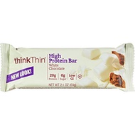 [USA]_Diet Aids 2Pack! Think Products Thin Bar - White Chocolate - Case of 10 - 2.1 oz