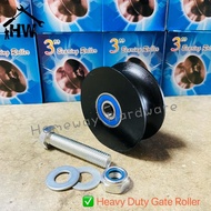 3'' Heavy Duty Gate Roller Bearing/Auto-Gate Roller Bearing/roda gate besi