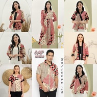 SMP Series - Couple Batik Family /Baju Batik Modern Seragam
