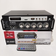 Power Amplifier Bluetooth Karaoke SN-808BT Karaoke Stereo+MP3 Player Bluetooth Amp Karaoke Radio TF Card USB BT AUX/ Bluetooth Karaoke