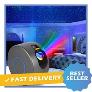 Lampu Tidur Proyektor Cahaya Galaxy Bintang Resolusi Tinggi Remote Control Pengaturan Kecerahan & Ke