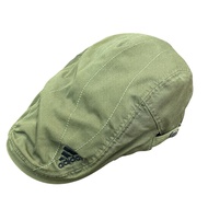 adidas鴨舌帽，卡其色，古著。