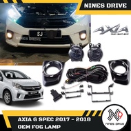PERODUA AXIA 2017 - 2018 OEM FOG LAMP - G SPEC SPORT LIGHT FOG LIGHT