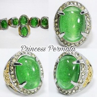 Stone Kalimantan Emeraldnatural, Gren Tektite Crystal, Cheapest