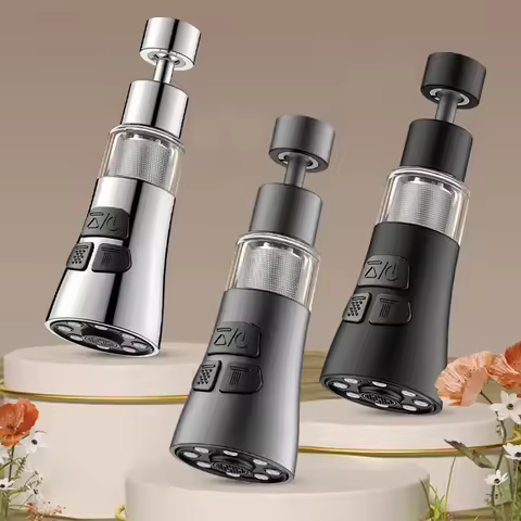 Kitchen Faucet Extender With Filter Function Aerator Splash Filter Washbasin Faucet Bubbler Nozzle A