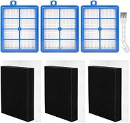 Pack of 3 HEPA Filter for AEG AUSK11 LX7 LX8 Allergy Plus Performance Vacuum Cleaner, Replacement Fi