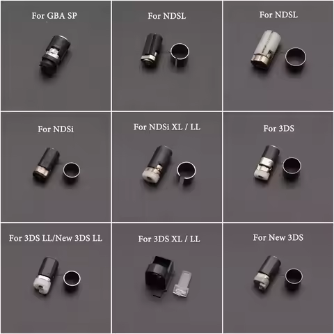 1pcs Hinge Axle Shell Repair Parts For NDS Lite NDSL NDSi LL XL GBA SP For 3DS New 3DS LL XL Replace