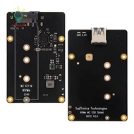 M. 2 NVMe SSD Expansion Board USB 3.0 X872 V2.0 for  4 Enhanced Data Transfer Shield