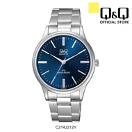 Q&amp;Q Japan by Citizen Men's Stainless Steel Analogue Watch C214