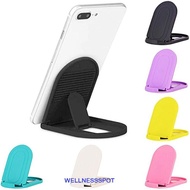 WELLNESSSPOT 4 Degrees Foldable Desk Stand, ABS 4 Degrees 4 Degrees Foldable Phone Holder, Multi-Ang