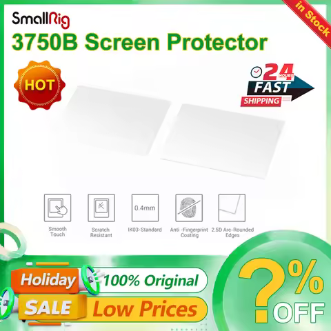 SmallRig 3750B Screen Protector for Sony a7C II, a7CR, a6700, ZV-E1 & a7 IV