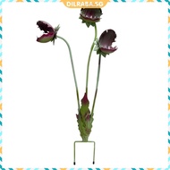 ✥Dilraba✥【In Stock】 Metal Carnivorous Plant Garden Stake 25 Inch 3 Head Venus Flytrap Monster Plant 