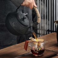 Iron Kettle Handmade Teapot Pure Handmade Iron Teapot Cast Iron Carbon Furnace Air Furnace Household