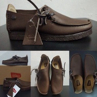 in stock [CLEARSTOCK] [FREE GIFTS] CLARKS  LUGGER COFFEE, NATALIE,WALLABEES  GENUINE LEATHER SHOES C