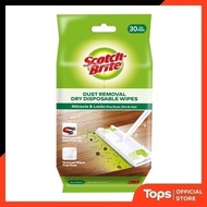 3M 3M Scotch-Brite Basic Electrostatic Dry Dust Collector Cloth Pack 30 Sheets [6912504871281]