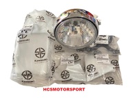 PAKET KOMPLIT LAMPU DEPAN NINJA SS BULAT CHROME LAMPU KOMPLIT