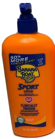 香蕉船 - Expiry date 07/2027 Banana Boat Sport Ultra SPF 50 防曬乳液平行進口 sunblock