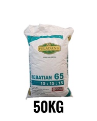 50kg Peladang Sebatian 65 (NPK 15:15:15) Baja Subur / Baja Pokok / Baja Pertumbuhan