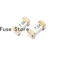 20 PCs patch 7.5a250v slow fuse 1808/6125/2410-t750 7.5a 6.1x2.5mm