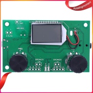 ❤ RotatingMoment  6UK Digital Stereo FM Radio Receiver Module DC 3-5V with LCD Display DIY Radio K
