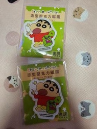 全新 蠟筆小新 鱷魚餅款 磁鐵