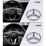 Mercedes C200, C300, E200, C180, S500, S350, E240, E280 steering wheel Logo