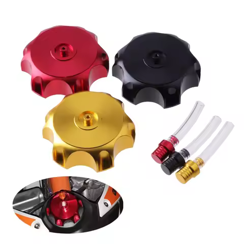 CNC Aluminum Tank Cap Universal Motorcycle Tank Cap for Honda Yamaha Kawasaki KTM Suzuki Off-road Mo