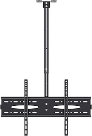 CAZARU TV Stand Base Ceiling TV Bracket Swivels Tilts Extension Rotation TV Mount for Most 40-70 Inch LED LCD Flat Screen TVs, Max VESA 600x400mm Up to 110lbs Tv Stand Mount (Size : 1.5 Meter)