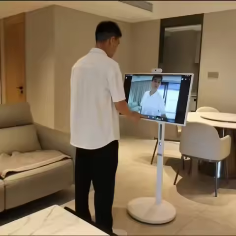 New Arrival 32 Inch Portable All-in-one Android LCD Touch Screen Display Wireless Mobile WIFI Batter