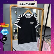 Genuine Black Adicolor 3-Stripes Das T-Shirt CODE: IA4845 | JanAuthentic