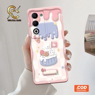 HP OPPO A5 2025 Case - Geloracase - Latest OPPO A5 Case - Ice Cream Case Motif - OPPO A5 2025 Softca