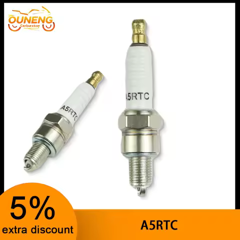 Ignition Spark Plug A5RTC Replacement Part For Chinese Scooter ATV Dirt Bike Pit Bike 50cc 70cc 90cc