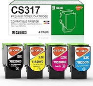 CS317 Toner Cartridge Replacement for Lexmark CS317dn Toner Cartridge for Lexmark CS417dn CS517de CX