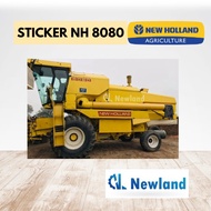 Sticker Mesin Padi / Harvester - New Holland 8080 (100% Original)