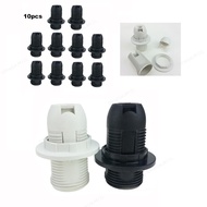10pcs E14 Lamp Holder Full Tooth Screw Energy Save Chandelier Led Bulb Head Socket Fitting Vintage L