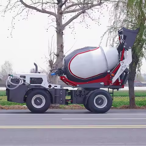 YG Rotating Drum Self Loading Concrete Mixer for Quick Batch Mixing and on Demand Pouring at Constru